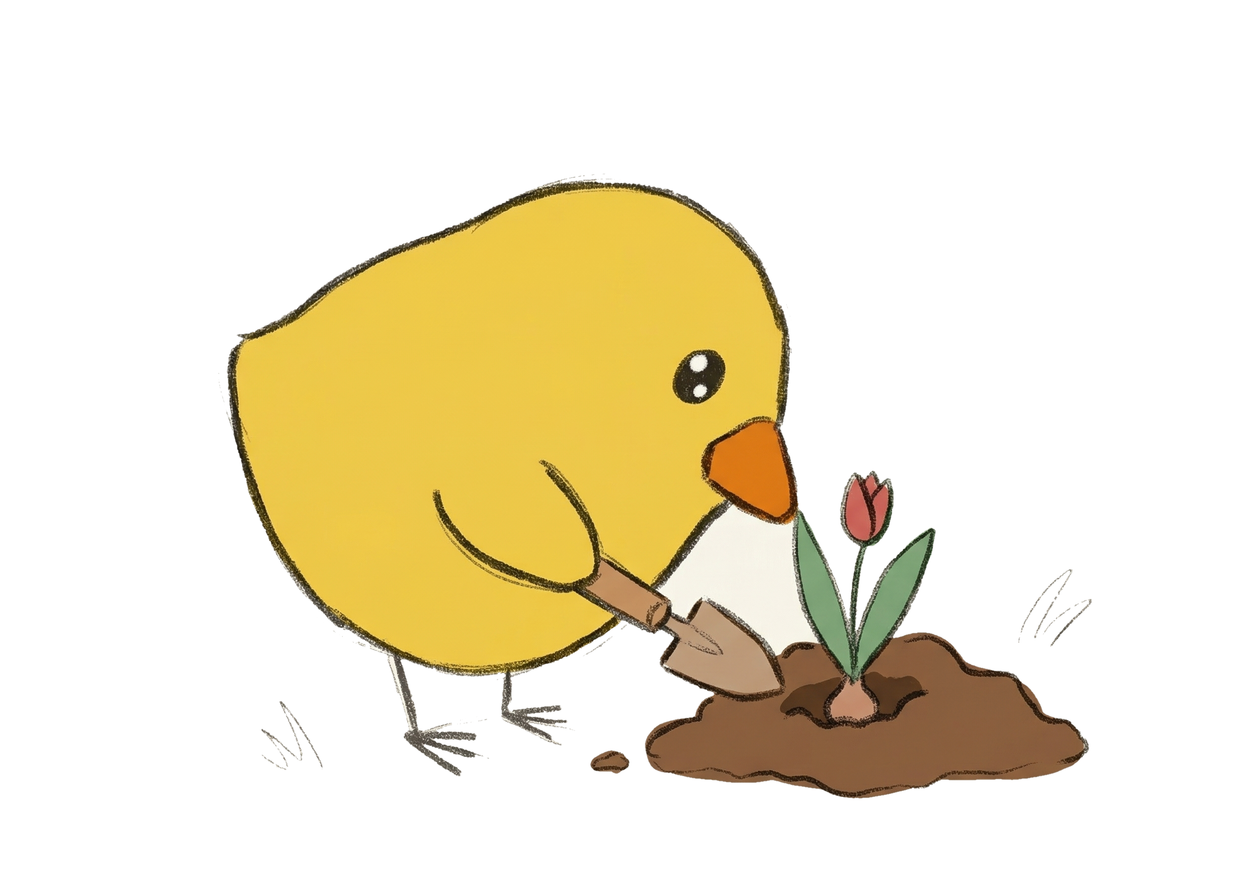 自由な時間のイラスト
